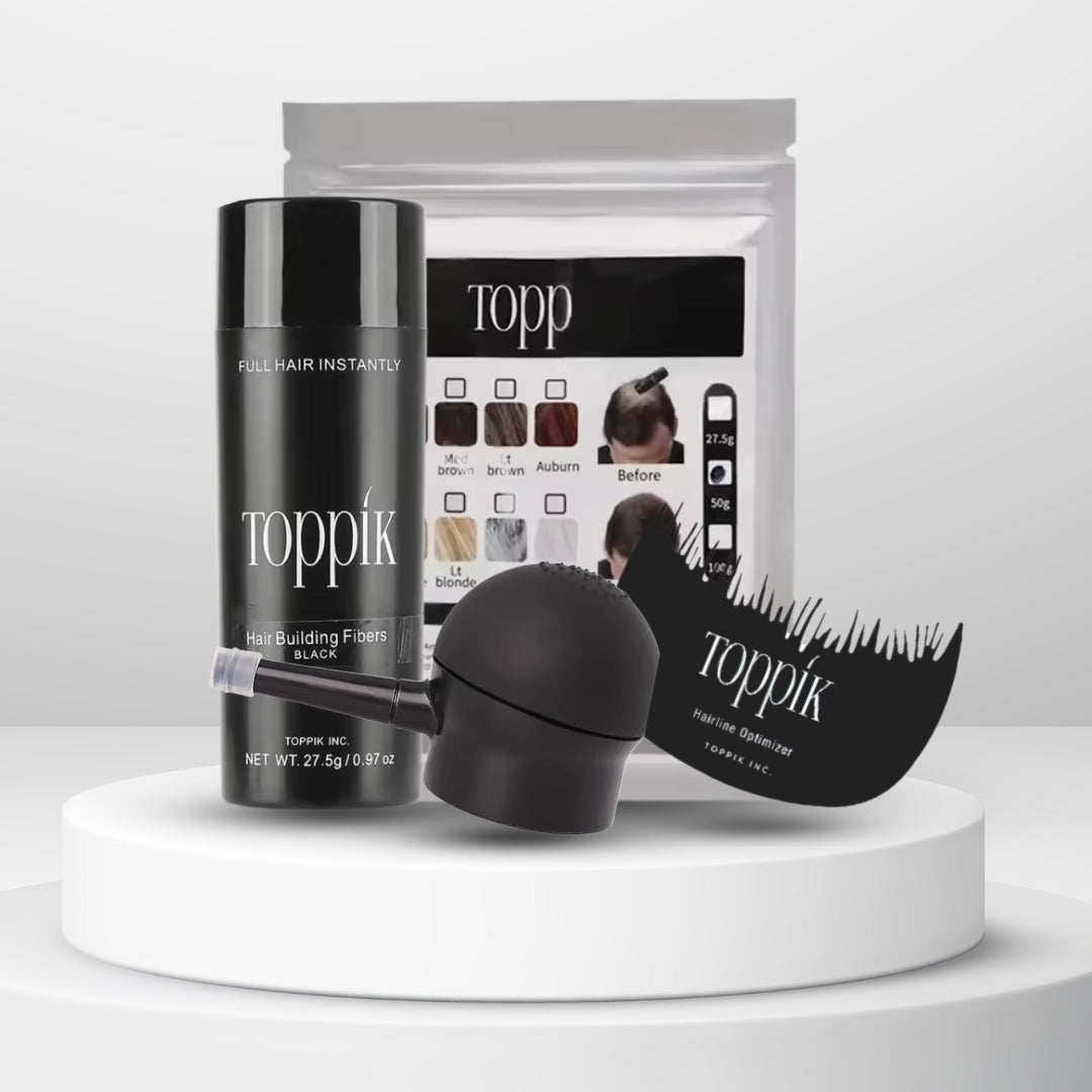 Pack Full Fibras - Botella 27.5g + Aplicador + Peine + Refill 100g