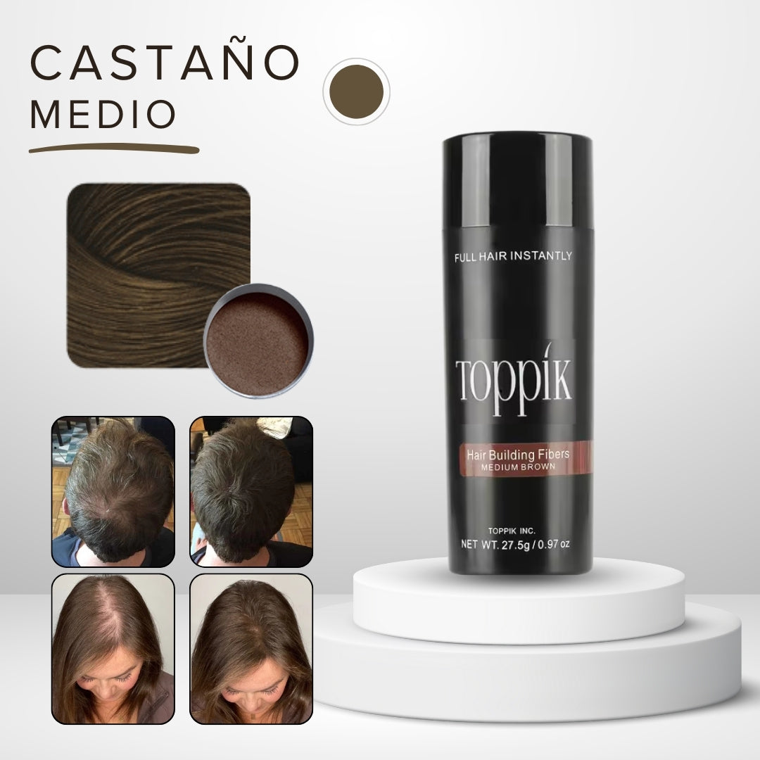 FIBERTHICK Toppik™ - Fibras Capilares, Volumen al instante