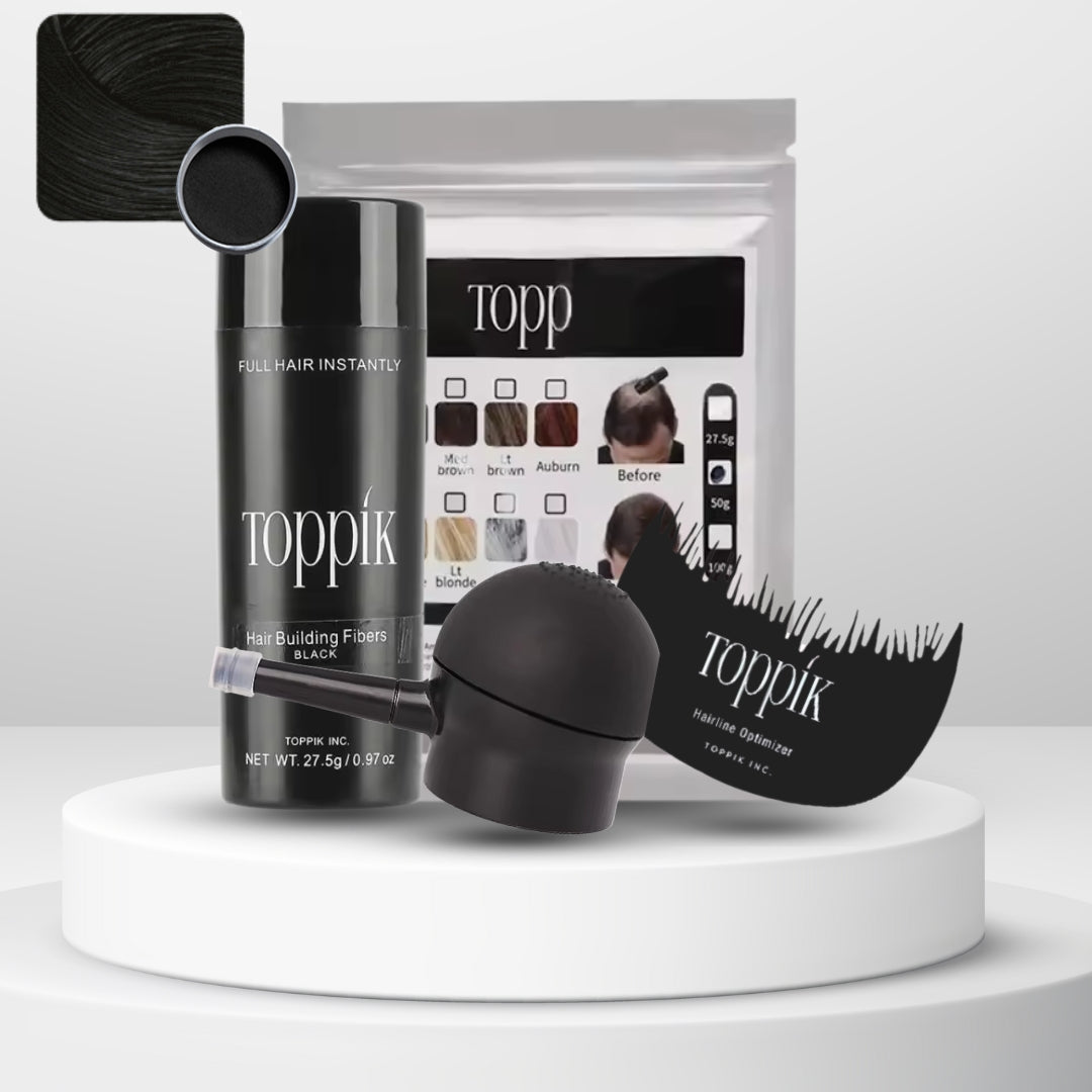 Pack Full Fibras - Botella 27.5g + Aplicador + Peine + Refill 100g