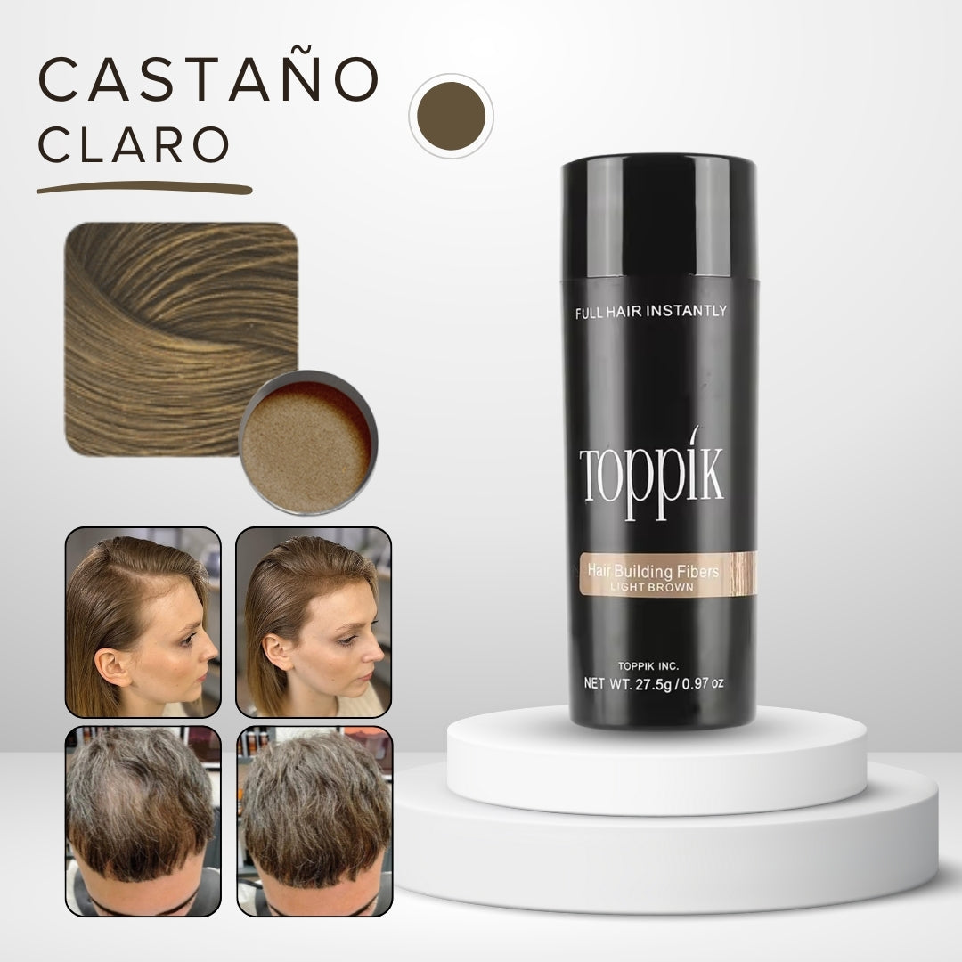 FIBERTHICK Toppik™ - Fibras Capilares, Volumen al instante