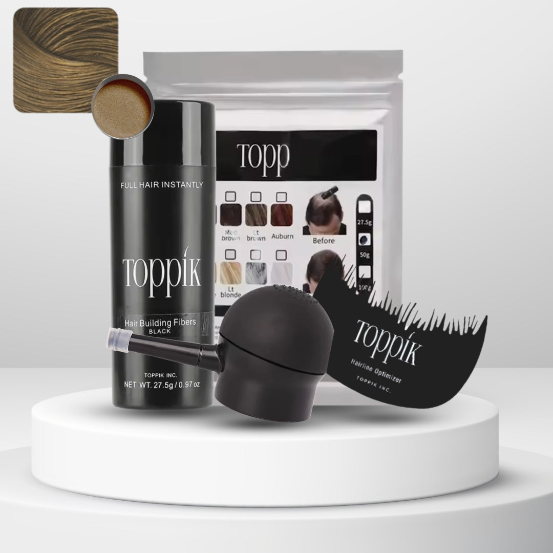 Pack Full Fibras - Botella 27.5g + Aplicador + Peine + Refill 100g