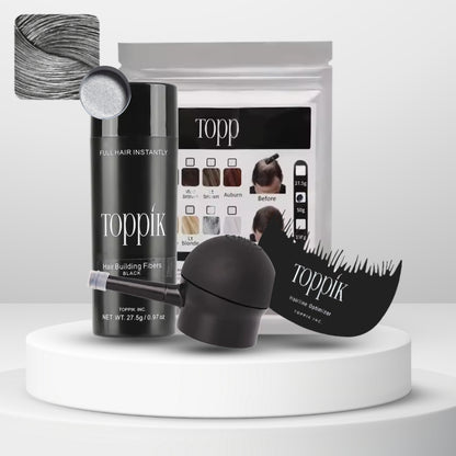 Pack Full Fibras - Botella 27.5g + Aplicador + Peine + Refill 100g