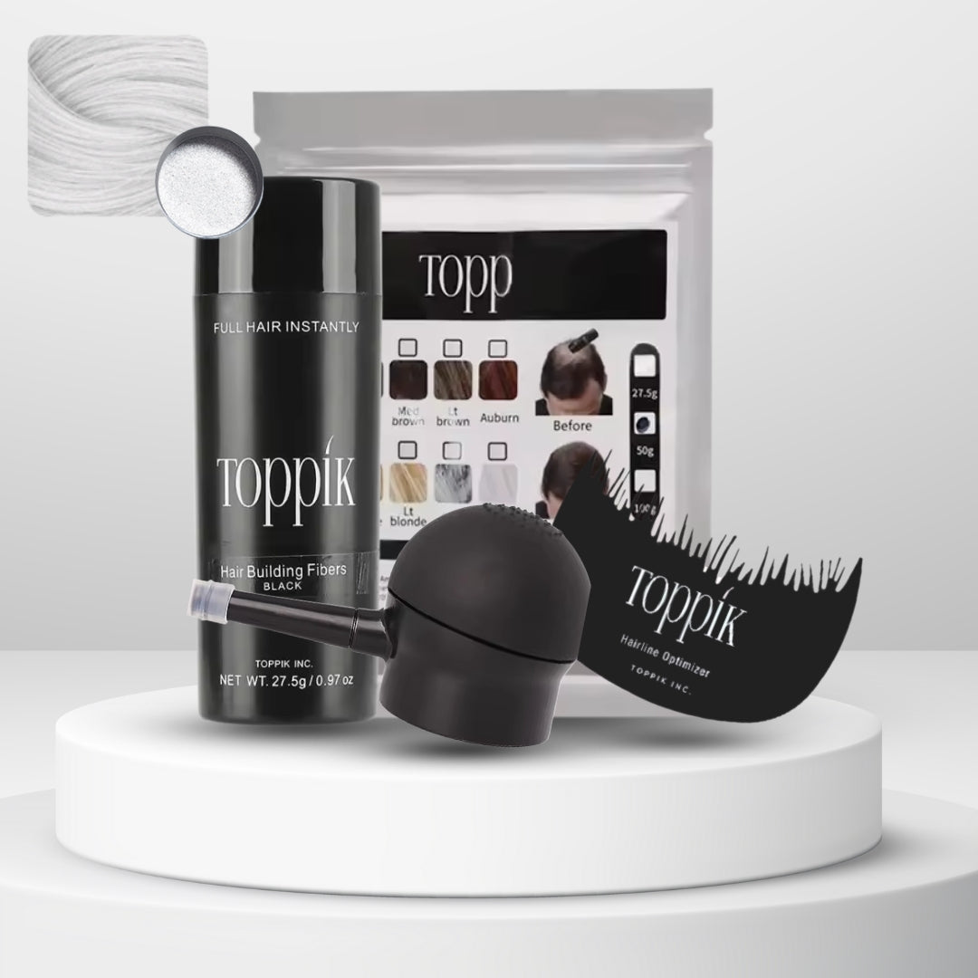 Pack Full Fibras - Botella 27.5g + Aplicador + Peine + Refill 100g