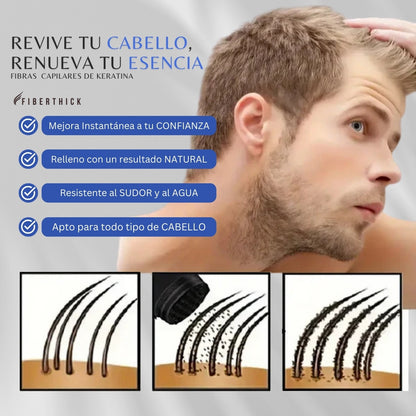 FIBERTHICK Toppik™ - Fibras Capilares, Volumen al instante